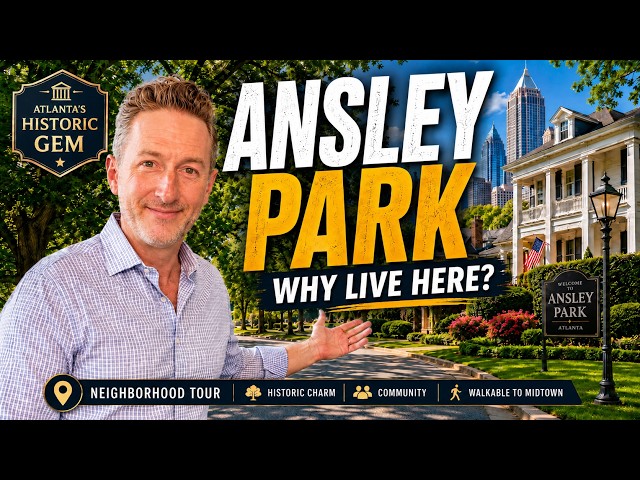 Living in Ansley Park Atlanta | Why People LOVE This Neighborhood